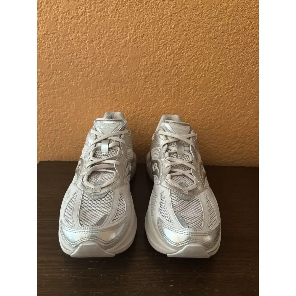 Saucony Men’s Grid NXT Moon White Cream Running Shoes Size 12 (S70797-5) New